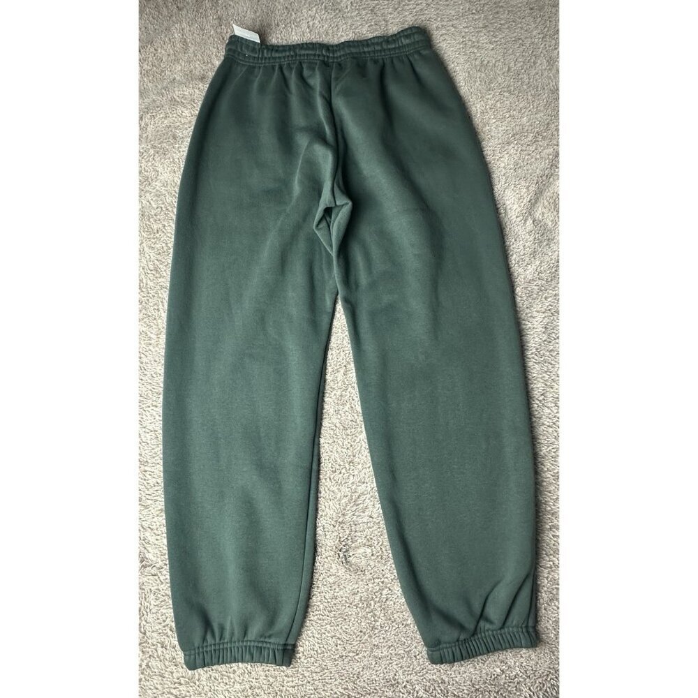 NIKE Sportswear Phoenix Fleece High-Waisted Oversized Pants Size M Green New - Picture 14 of 15